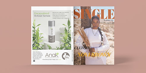 Clean Beauty by AnaK feature in She's Single Magazine